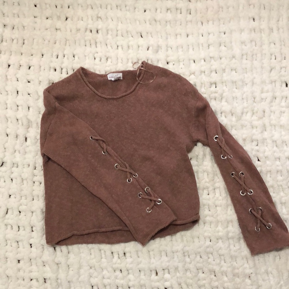 Pink sweater